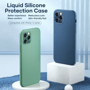 Liquid Silicone for iPhone 12 Pro Max 2020 Case ,ROCK Cover Thin Soft Shockproof Case for iPhone 12 Candy Protector Cover Coque - 380230 Find Epic Store