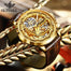OUPINKE Hollow Skeleton Automatic Genuine Leather Top Brand Luxury Wristwatch - 200033142 Find Epic Store