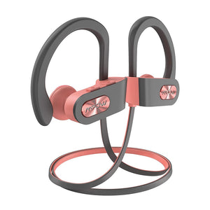 Outdoor Wireless Sports Earphones Flame 088AR Bluetooth Earphone Portable IPX7 Waterproof In-ear Earbuds Handsfree Headset - 63705 Pink and Grey / United States Find Epic Store