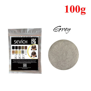 Sevich Hair Building Fiber Powder Refill Bags 100g Anti Hair Loss Products Concealer Refill Fiber Instantly Hair Extension - 200001174 United States / Grey Find Epic Store