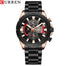 Top Brand Luxury Fashion Watches Men's Casual Quartz Wristwatch Business Watch Men Stainless Steel Waterproof Male Clock - 0 Black Rose Find Epic Store