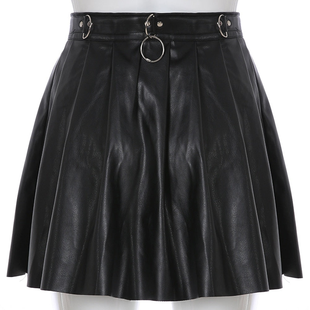 Elegant Zipper Mini A-Line Skirt - 349 Find Epic Store