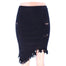 All-match Solid Hole Ripped Skirt - 349 BS0238-2 / S / United States Find Epic Store