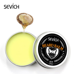 Sevich 30g/60g Natural Beard Balm Wax For Beard Smoothing Moustache Wax For Men's Beard Care - 200001174 Find Epic Store