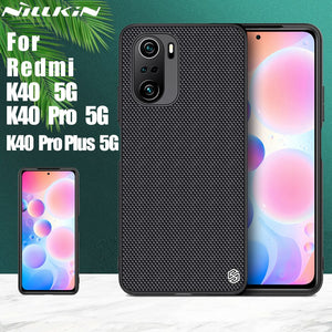 Case For Xiaomi Redmi K40 Pro Plus 5G Back Cover, Textured Protective Nylon Ciber TPU PC Cover For Redmi K40 Pro Plus - 380230 Find Epic Store