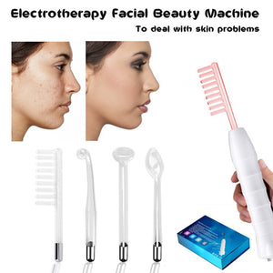 Portable High Frequency Electrotherapy Wand Glass Tube Electrotherapy Skin Tag Spot Acne Remover Face Body Spa Beauty Massager - 200190144 Find Epic Store