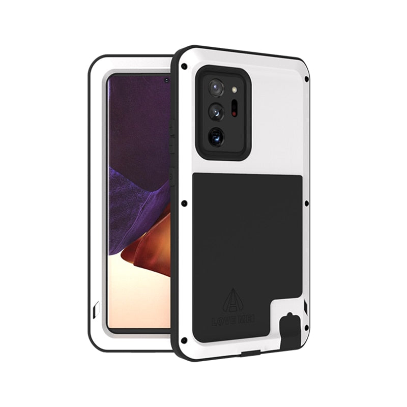 Aluminum Metal Case For Samsung Galaxy Note 20 Ultra Case Original Lovemei Shockproof Drop Heavy Duty Protection Doom Armor - 380230 for note 20 ultra / White / United States|No Retail Package Find Epic Store