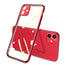 For iPhone 11 Pro Max Case, Ultra Slim Thin Clear Soft Premium Flexible Chrome Bumper Transparent TPU Back Plate for iPhone 11 - 380230 for iPhone 11 Pro / Red / United States Find Epic Store