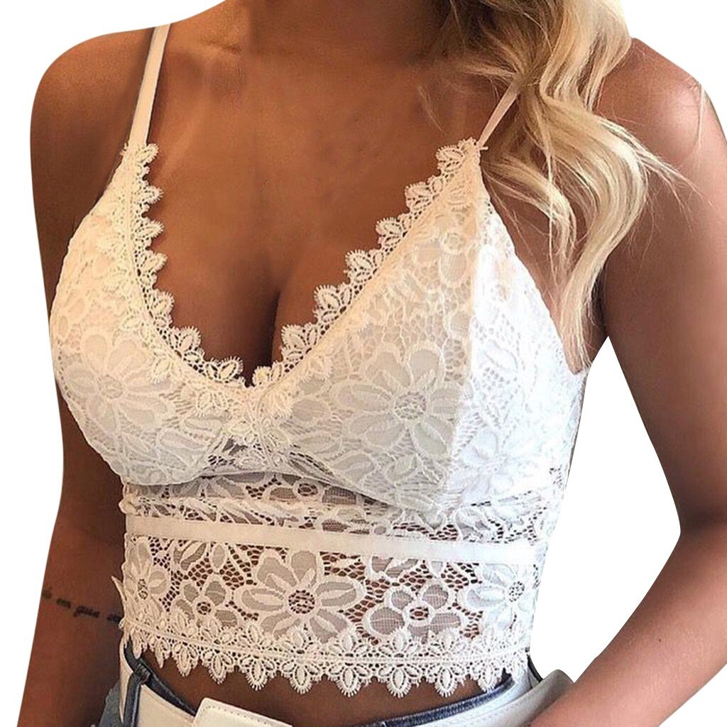 Large Size Vest Tight Lace Top - 200000790 White / S / United States Find Epic Store