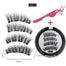 2 Pairs of 4 Handmade Natural Magnetic Eyelashes - 200001197 KS02-4-N / United States Find Epic Store