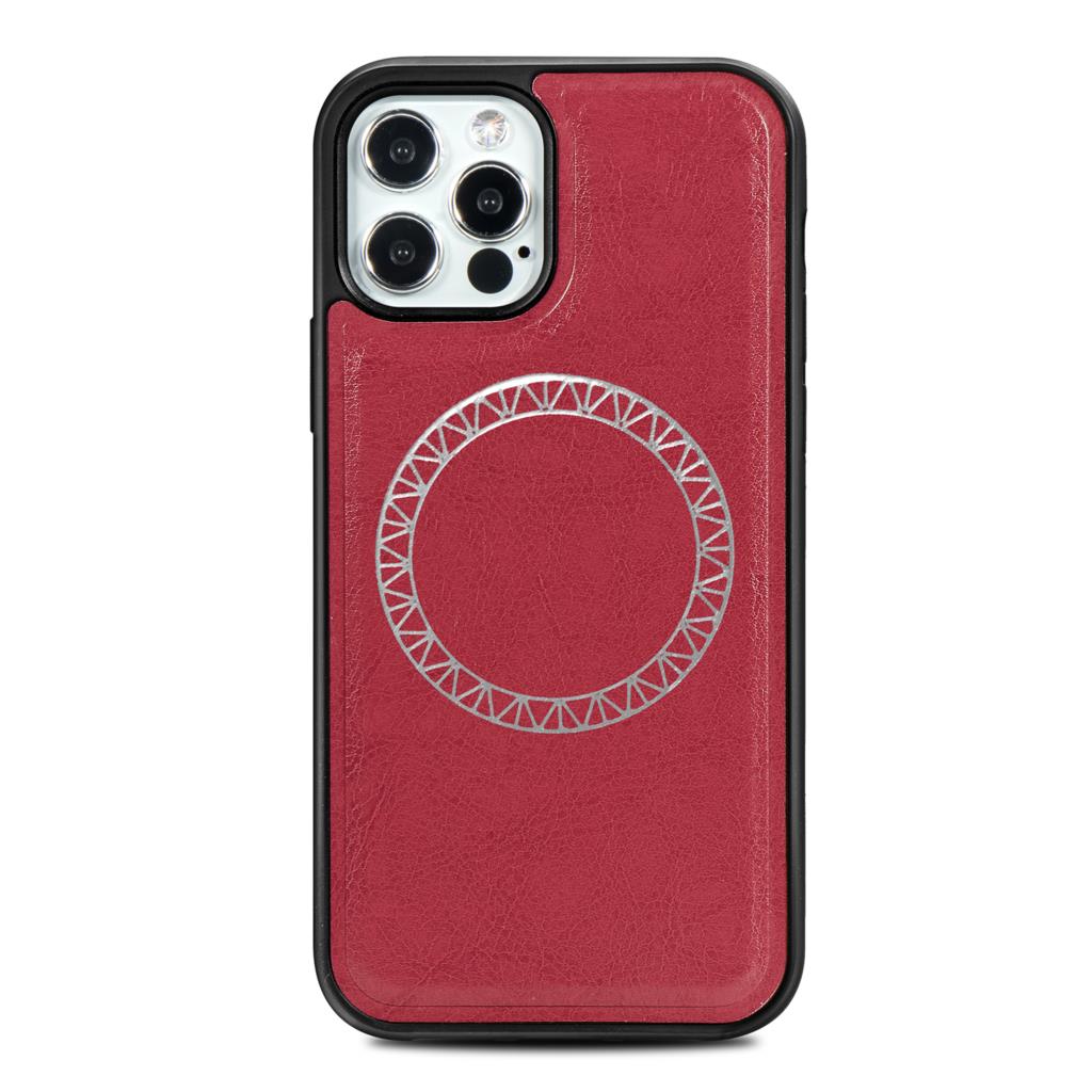 Leather Case For iPhone 12 Pro Max Cover/iPhone 12 mini, Protective Fitted Cover, Shockproof PC Protection Cover Wireless charging - 380230 for iPhone 12 Mini / Red / United States Find Epic Store