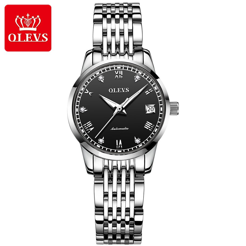 OLEVS Luxury Bracelet Wristwatch - 200363143 gold black / United States Find Epic Store