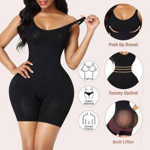 Women Corset Waist Trainer Backless Bodysuit Modeling Strap Slimming Underwear Tummy Control Shapewear Shapers - 0 Find Epic Store