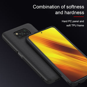 For XiaoMi Poco X3 Pro Case Cover NILLKIN textured pattern matte back cover Mobile phone shell for XiaoMi Poco X3 Pro - 380230 Find Epic Store
