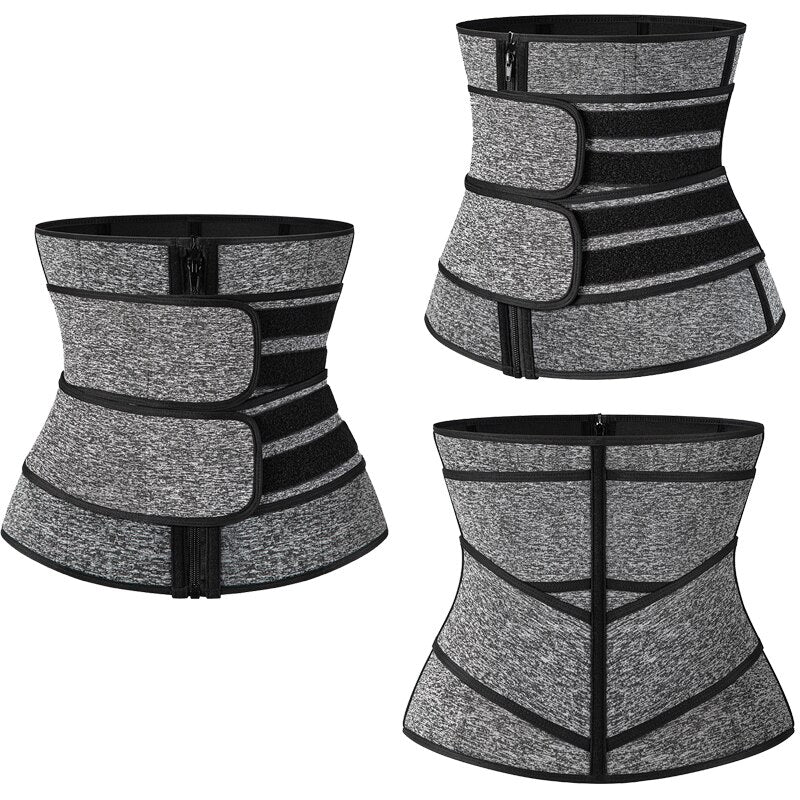 Corset Waist Trainer Binders Shapers Slimming Underwear Belly Sheath for Women Modeling Strap Reductive Girdle Belt Shapewear - 0 Gray 1 / S / United States Find Epic Store