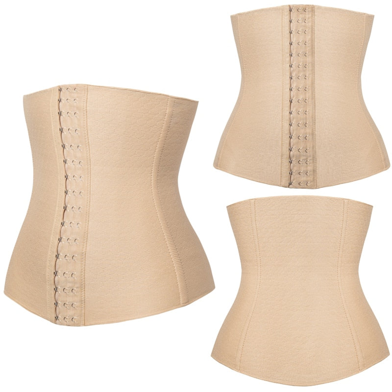 Tummy Reducing Girdles Women Slimming Sheath Waist Trainer Belly Shapers Weight Loss Shapewear Trimmer Belt Body Shaper Corset - 31205 Beige / XS / United States Find Epic Store