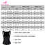 Women Waist Trainer Corset Vest Latex Waist Cincher Slimming Zipper Belt 3 Straps Tummy Control Hourglass Trimmer Girdle - 31205 Find Epic Store