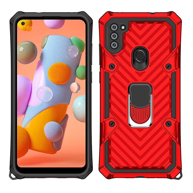 Car Mount Covers for Samsung Galaxy A01 A11 A21 Magnetic Kickstand Case for Samsung Galaxy A21S A31 Cases Military Protective - 380230 For Samsung A31 / Red / United States Find Epic Store