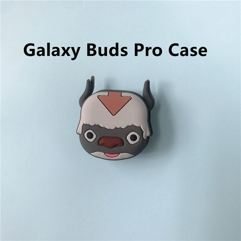 For Samsung Galaxy Buds Live/Pro Case Silicone Protector Cute Cover 3D Anime Design for Star Kabi Buds Live Case Buzz live Case - 200001619 United States / Flying God Cow Pro Find Epic Store