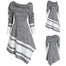 Fashion Striped Cinched Cowl Neck Dress - 200000373 Find Epic Store