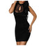 Fashion Dress Black Sleeveless Dress - 200000347 Find Epic Store