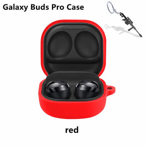 Case for Samsung Buds live/Pro Cover Shell Accessories Earphone Protector Anti-drop Shockproof Soft Silicone for Samsung Galaxy - 200001619 United States / red Pro Find Epic Store