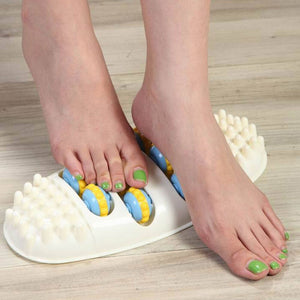 Roller Wheel Feet Massager foot Acupuncture point massage roller Health Massage mat Relax Super hard Foot massager Relieve fatigue - 201219306 Find Epic Store