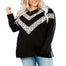 5XL Plus Size Leopard Print Long Sleeve Tee Shirt - 200000791 Find Epic Store
