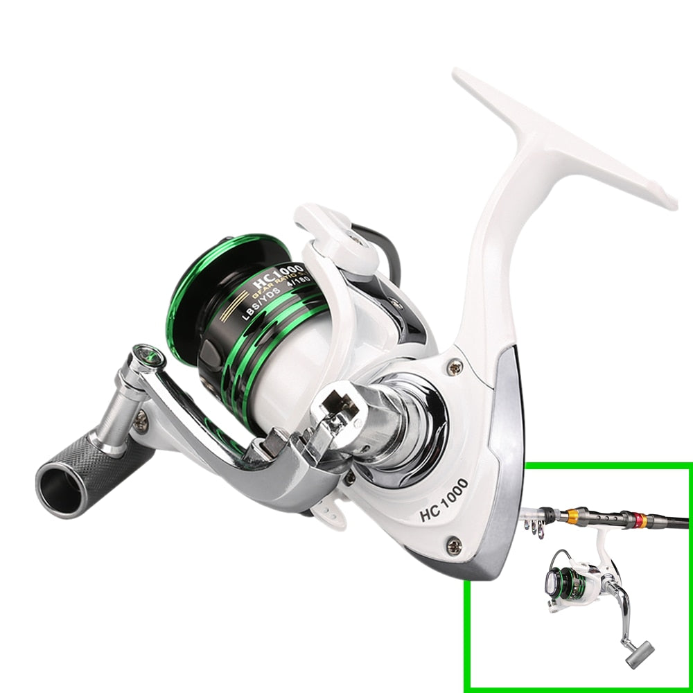 Professional Fishing Reel Metal Fishing Reel With Can Change Handle HC1000-7000 Series Spinning Lines Fishing Ice Fishing Wheel - 100005542 Find Epic Store