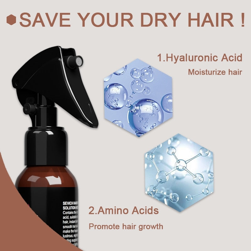 Sevich 100ml Hair Repair Keratin Amino Acid Moisturizing Spray Hair Treatment Plant Essence Extra Smoothing Spray to Repair Hair - 200001171 Find Epic Store
