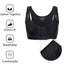 Women's Back Support Posture Corrector Full Coverage No Padded Slim Wireless Tops Chest Lifter Breast Shapewear Front Closure - 31205 Find Epic Store