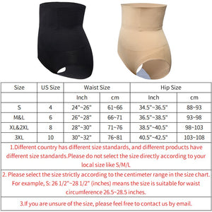High Waist Shapewear Tummy Control Panties Waist Trainer Abdomen Slimming Body Shaper Butt Lifter Sculpting Modeling Underwear - 31205 Find Epic Store
