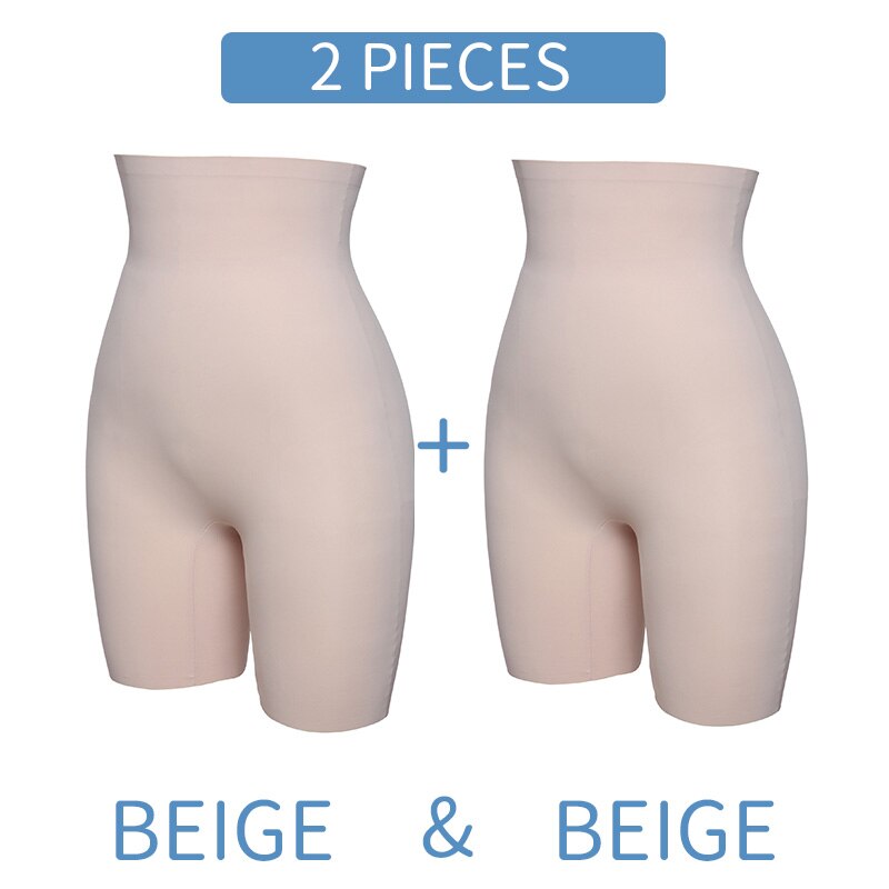 Ultra Thin Woman High Waist Control Panties - 200003581 United States / Two Pieces Beige / S Find Epic Store