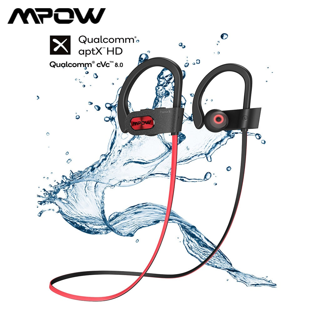 Flame S Wireless Bluetooth Earphones Upgraded Version aptX HD Bluetooth V5.0 Earbud IPX7 Waterproof&8.0Noise Cancelling Mic - 63705 Find Epic Store