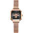 Luxury Bracelet Leather Strap Watch - 200363144 steel black / United States Find Epic Store