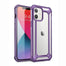 For iPhone 12 Mini Case 5.4 inch (2020) UB EXO Series Premium Hybrid Protective Clear PC + TPU Bumper Case Back Cover - 380230 PC + TPU / Purple / United States Find Epic Store