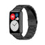 Metal Watch Band for Huawei Watch Fit Stainless Steel Strap Newest Bracelet for Huwei Fit Watch Strap Flexible Buckle with Tools - 200000127 United States / black Find Epic Store
