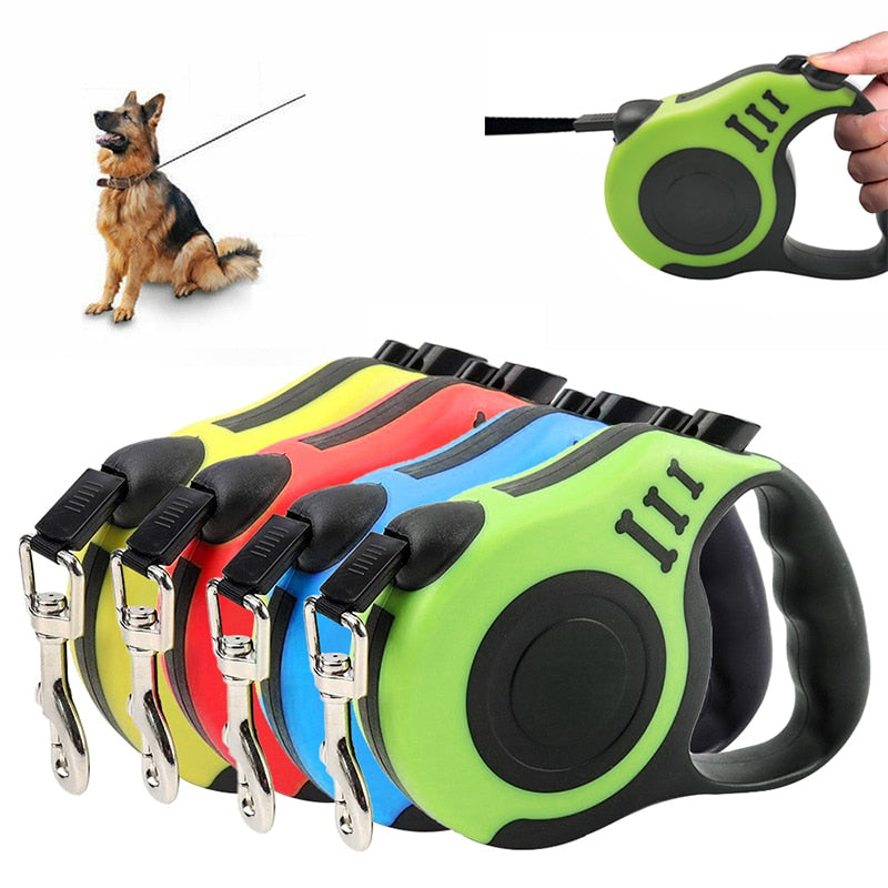 3/5m Automatic Retractable Dog Puppy Leash 10/16FT Walking Collar Traction Rope for Small Pet Collar Heavy Duty Walking Lead - 200003720 Find Epic Store