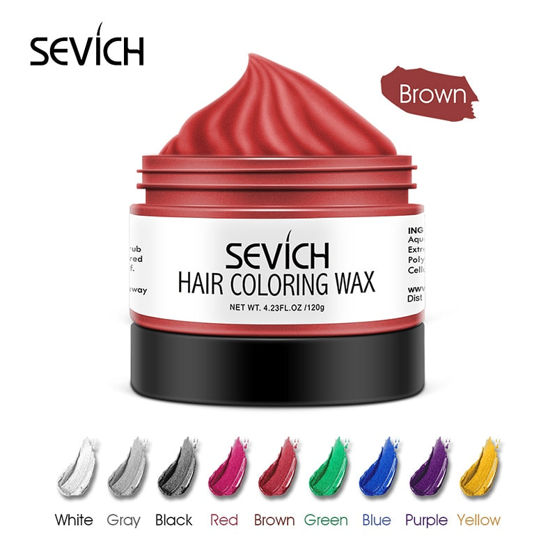 Sevich Hair Color Wax Hair Dye Permanent Hair Colors Cream Unisex Strong Hold Hairstyles - 200001173 Find Epic Store