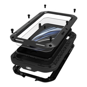 For iPhone SE 2020 Case Original Lovemei Aluminum Metal + Gorilla Glass Shock Drop Waterproof case for iPhone 7 8 - 380230 Find Epic Store