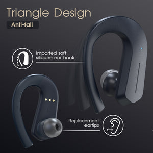 T1 Bluetooth Headphones Wireless Bluetooth V5.0 TWS Sports IPX7 Waterproof Headset Heavy Bass Sound With 36 Hours Play-time - 63705 Find Epic Store