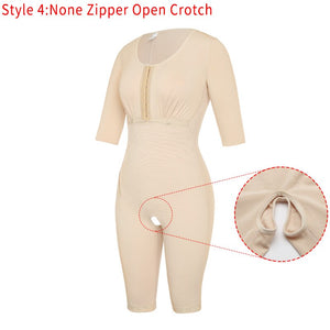 Full Body Shaper Bodysuit - 31205 Beige(Open Crotch) / S / United States Find Epic Store