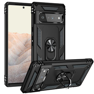 Case for Google Pixel 6 Pro Case, with Finger Ring Holder Kickstand, Military Grade Stand Cover Phone Cases for Google Pixel6 Pro - 0 Find Epic Store