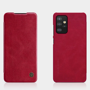 Flip Case For Samsung Galaxy A72 A52 A32 5G QIN Series Flip Leather Cover For Samsung Galaxy A72 A52 A32 5G Case - 380230 For Galaxy A72 5G / Red / United States Find Epic Store