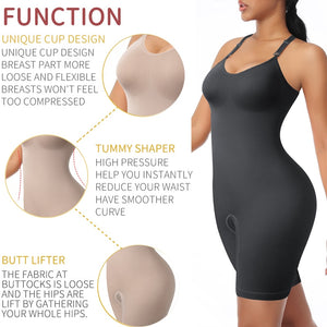 Bodysuit Shapewear Women Full Body Shaper Tummy Control Slimming Sheath Butt Lifter Push Up Thigh Slimmer Abdomen Shapers Corset - 31205 Find Epic Store
