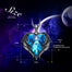 Original Design Angel Wings Embellished with Crystals from Swarovski Heart Shape Pendant Necklace Jewelry Valentine's Gift - 200000162 Find Epic Store