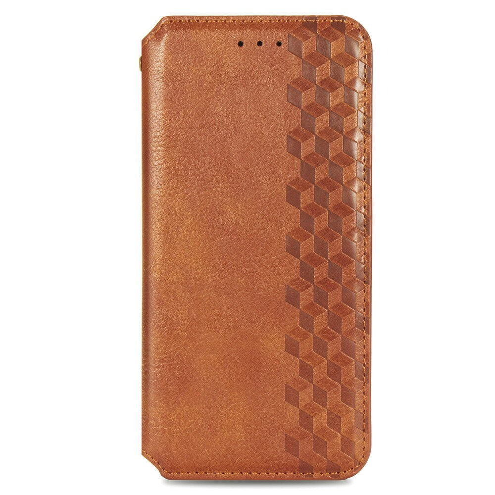 Magnetic flip Leather Case for Samsung Galaxy A10 A20 A50 Luxury Magneti Card Holder Wallet Cover for Galaxy M01 M21 M31 - 380230 for Samsung A10 / Dark Brown / United States Find Epic Store