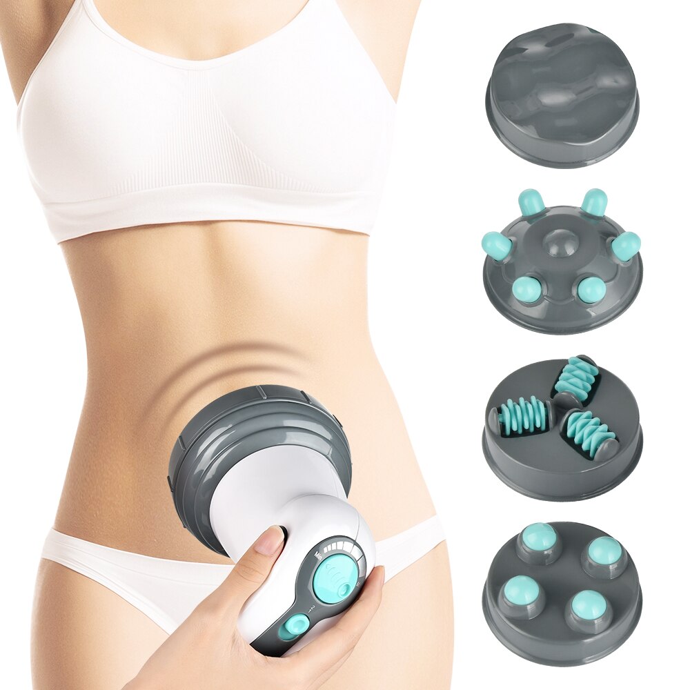 Electric 3D Body Massager Adjustable Full Body Slimmer Weight Loss Roller Anti-Cellulite Control Device Health Care Device - 201222206 Find Epic Store