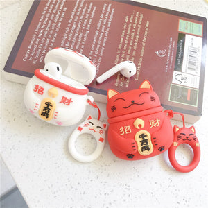 Lucky Cat For Airpods Pro 2 1 Case Silicone Cute Wireless Bluetooth Headset Headphone Air pod For Apple Airpods Pro/2/1Cases - 200001619 Find Epic Store