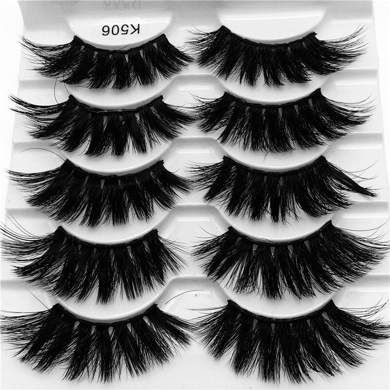 5/7 Pairs 25mm Eyelash Extension - 200001197 K506 / United States Find Epic Store